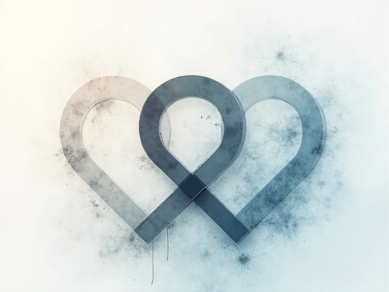 Abstract image representing conflict resolution or legal documents